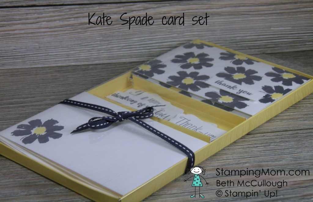 Directions for Kate Spade inspired gift card set