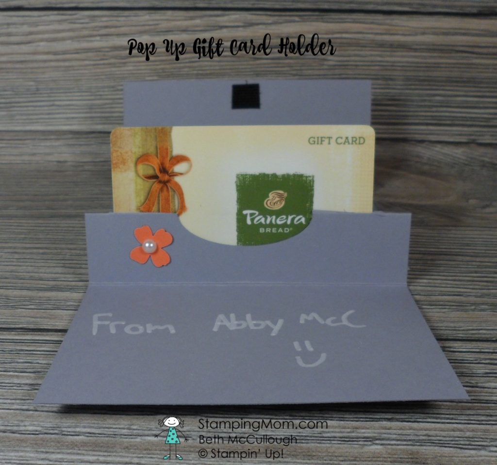 pop up photo gift