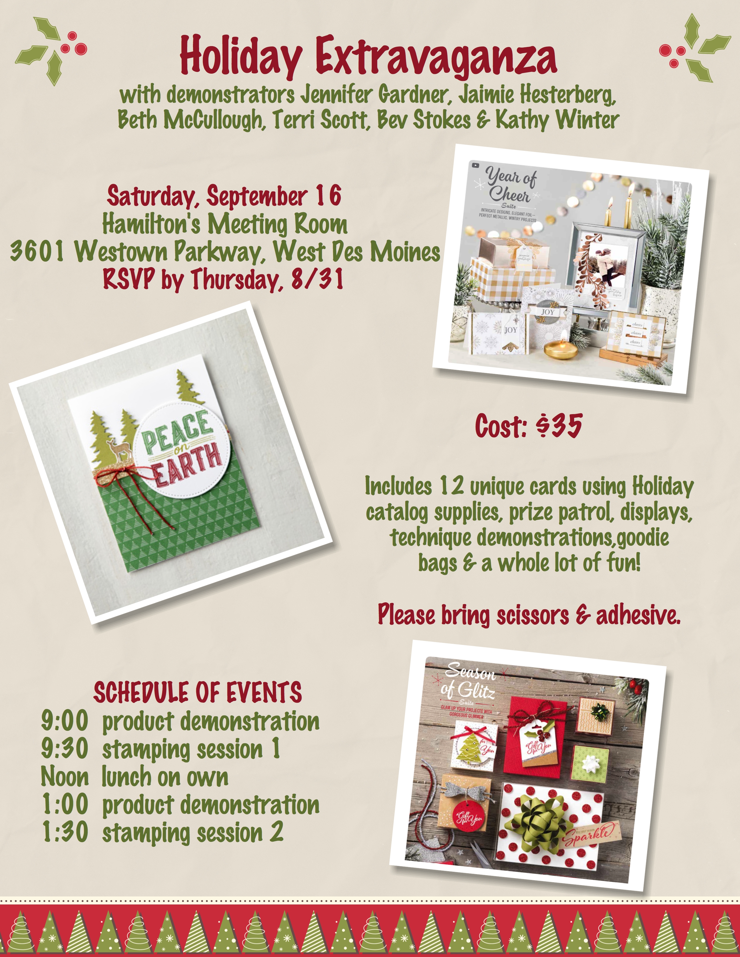 Holiday Extravaganza Stamping Mom